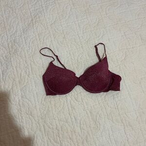 Triangl Swimwear Sparkling Maroon Bra